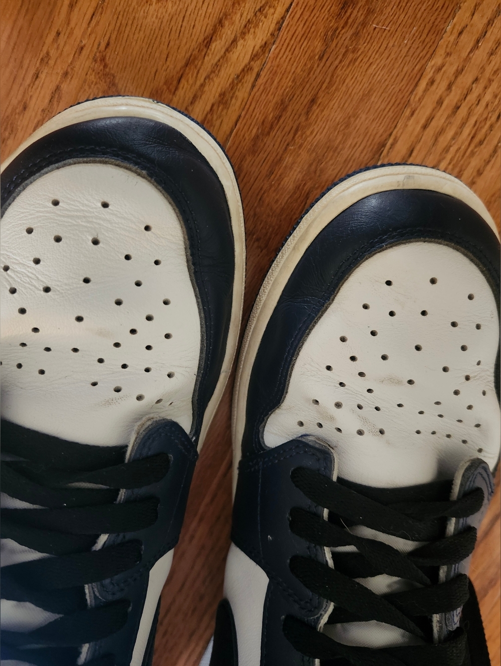Nike Air Jordan 1 Retro High OG "Midnight Navy"  Size 14 Gently Used Condition - Picture 8 of 8